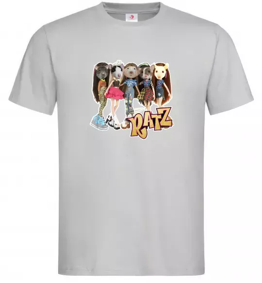 Чоловіча футболка Ratz Сірий фото