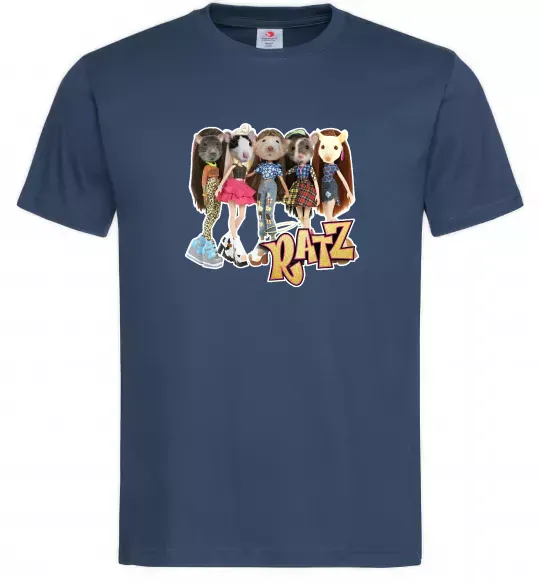 Чоловіча футболка Ratz Темно-синій фото