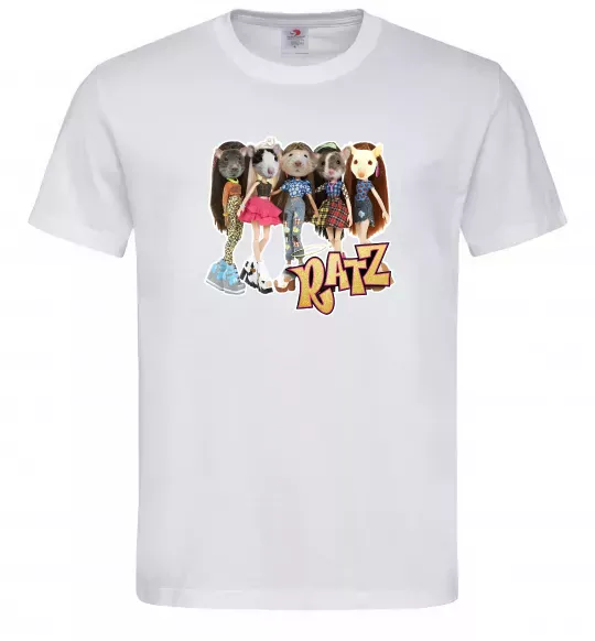 Чоловіча футболка Ratz Білий фото