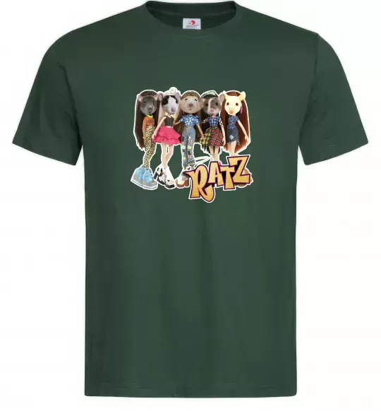 Чоловіча футболка Ratz Темно-зелений фото