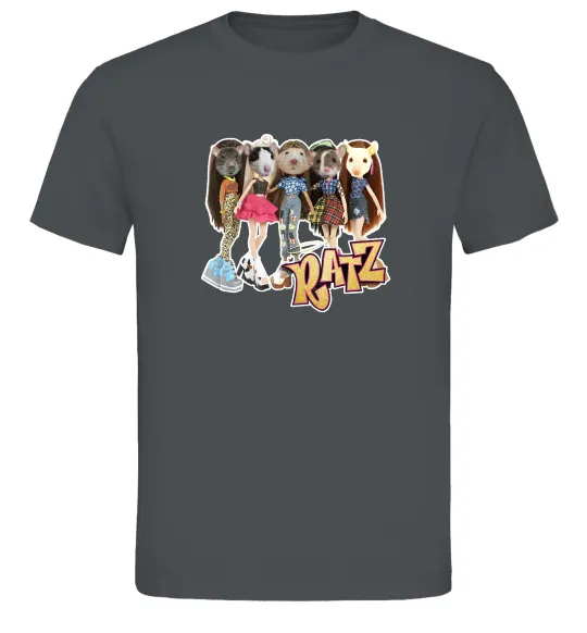 Чоловіча футболка Ratz Графіт фото