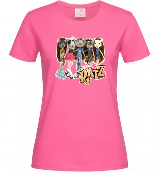 Женская футболка Ratz Ярко-розовый фото