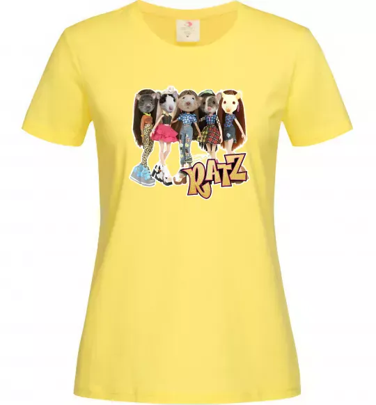 Женская футболка Ratz Лимонный фото