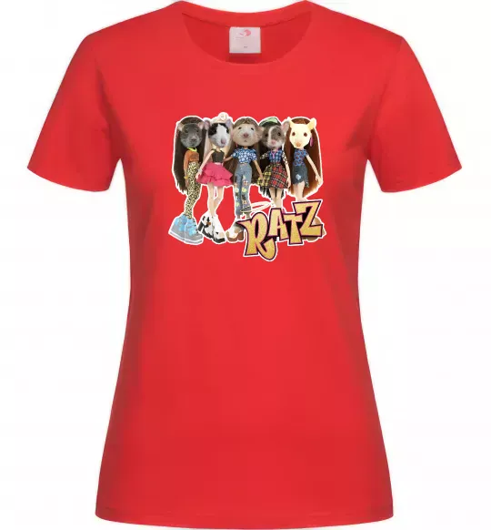 Женская футболка Ratz Красный фото