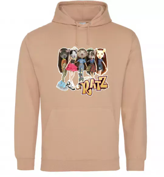 Мужская толстовка (худи) Ratz Песочный фото