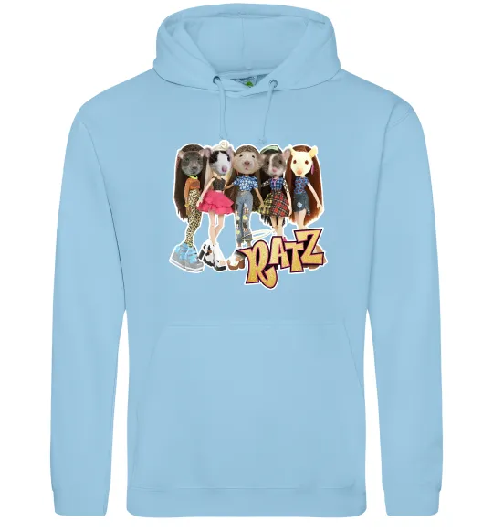 Мужская толстовка (худи) Ratz Голубой фото