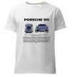 Чоловіча преміум футболка Porsche 911 Білий фото