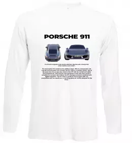 Лонгслів Porsche 911 Білий фото