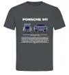 Чоловіча футболка Porsche 911 Графіт Чоловіча футболка Porsche 911 Графіт фото