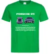 Чоловіча футболка Porsche 911 Зелений Чоловіча футболка Porsche 911 Зелений фото