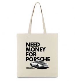 Еко-сумка Made money bought Porsche