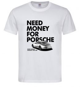 Мужская футболка Made money bought Porsche Мужская футболка Made money bought Porsche