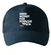 Кепка Made money bought Porsche Темно-синий фото