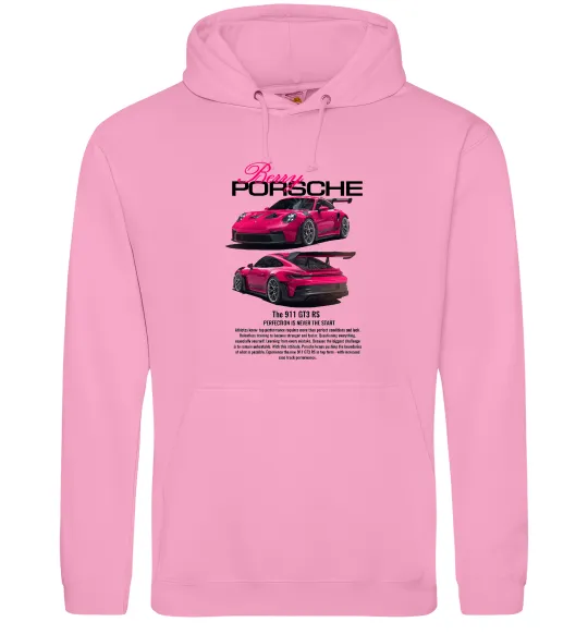 Жіноча толстовка (худі) Berry Porsche Рожевий фото