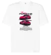 Футболка Оверсайз Berry Porsche Белый фото