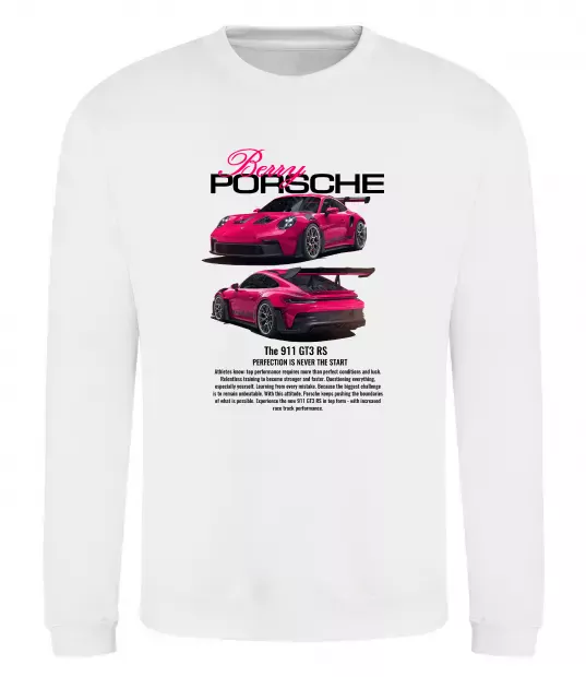 Світшот Berry Porsche Білий фото