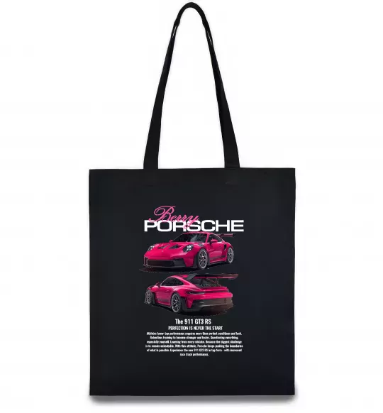 Эко-сумка Berry Porsche Черный фото