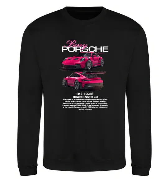Свитшот Berry Porsche Черный фото