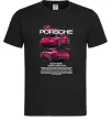 Чоловіча футболка Berry Porsche Чорний фото
