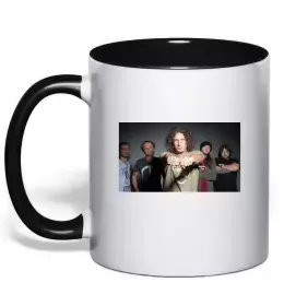 Чашка с цветной ручкой