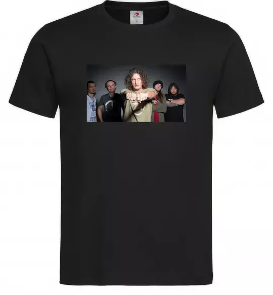 Мужская футболка Скрябін гурт Черный фото