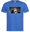 Мужская футболка Скрябін гурт Ярко-синий фото