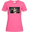 Женская футболка Скрябін гурт Ярко-розовый фото