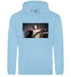 Чоловіча толстовка (худі) Скрябін гурт Блакитний Чоловіча толстовка (худі) Скрябін гурт Блакитний фото