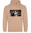 Женская толстовка (худи) Скрябін гурт Песочный фото