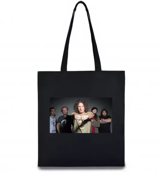 Еко-сумка Скрябін гурт Чорний фото