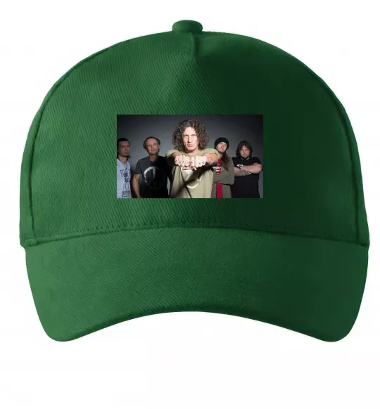 Кепка Скрябін гурт Темно-зелений фото