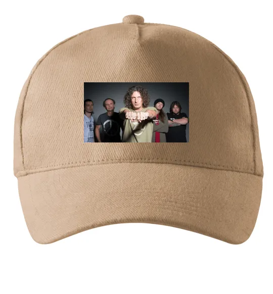 Кепка Скрябін гурт Пісочний фото