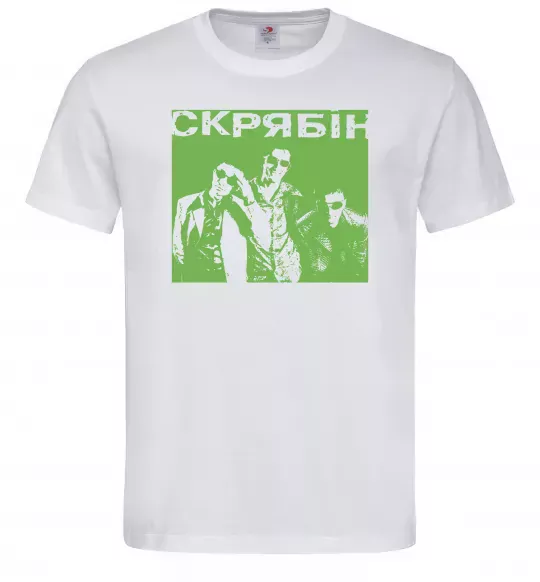 Мужская футболка Скрябін - танець пінгвіна Белый фото