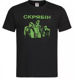 Мужская футболка Скрябін - танець пінгвіна Черный фото