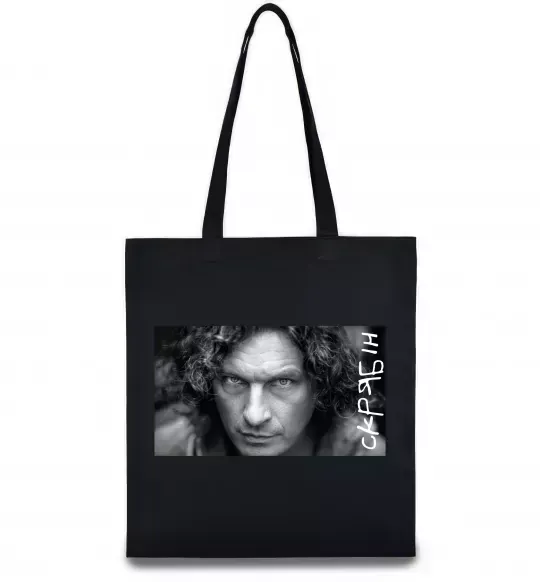 Эко-сумка Скрябін з написом Черный фото