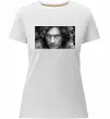 Жіноча преміум футболка Скрябін з написом Білий фото