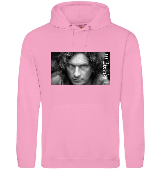 Жіноча толстовка (худі) Скрябін з написом Рожевий фото