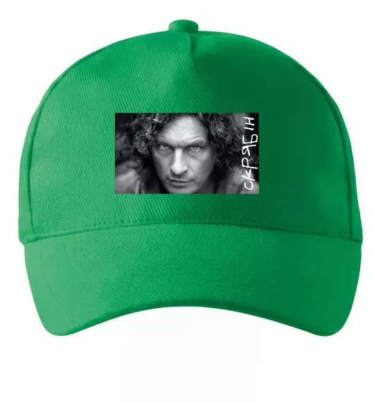 Кепка Скрябін з написом Зелений фото