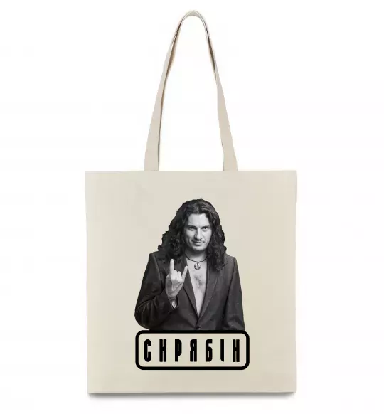 Эко-сумка Скрябін Бежевый фото