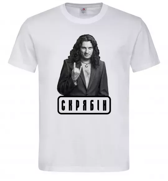 Мужская футболка Скрябін Белый фото