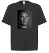 Футболка Оверсайз Скрябін Цитата Чорний фото