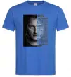 Чоловіча футболка Скрябін Цитата Яскраво-синій Чоловіча футболка Скрябін Цитата Яскраво-синій фото