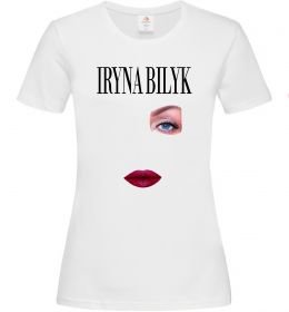 Жіноча футболка Ірина Білик губи