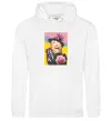 Мужская толстовка (худи) Iryna Bilyk Белый фото