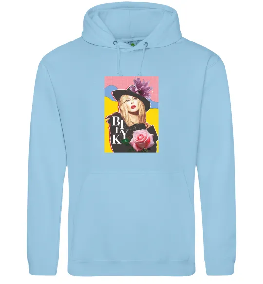 Мужская толстовка (худи) Iryna Bilyk Голубой фото