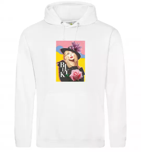 Женская толстовка (худи) Iryna Bilyk Белый фото