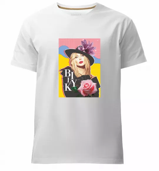 Мужская премиум футболка Iryna Bilyk Белый фото