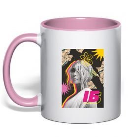 Чашка с цветной ручкой Ірина Білик малюнок Чашка с цветной ручкой Ірина Білик малюнок