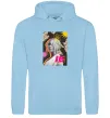 Женская толстовка (худи) Ірина Білик малюнок Голубой фото