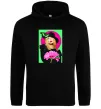 Мужская толстовка (худи) Ірина Білик з метеликом Черный фото